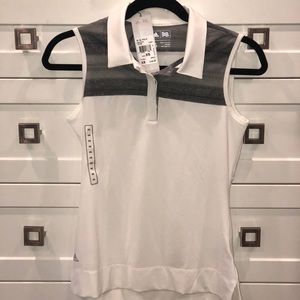 Adidas Golf sleeveless polo XS